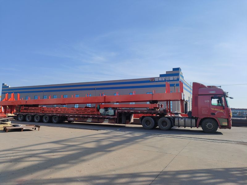 電動(dòng)葫蘆門(mén)式起重機(jī)  2臺(tái) MHxh10t—24m 制作完成，發(fā)往湖北交付客戶使用
